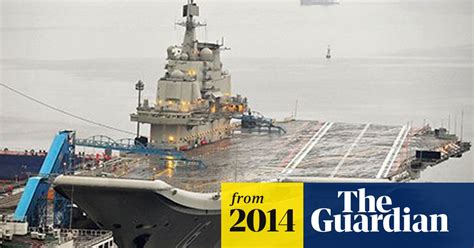 Chinas First Aircraft Carrier Completes Sea Trials China The Guardian