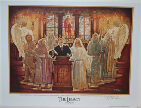 Ron Dicianni The Legacy 14x18 Artist Signed Paper Print Unframed