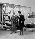 The Wright brothers, Orville (1871 – 1948) and Wilbur (1867 –1912 ...