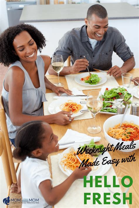 Busy Weeknight Meals Made Easy With Hello Fresh Momless Mom
