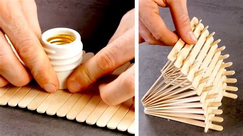 11 Super Easy Projects With Popsicle Sticks Cork And Wood Crafts