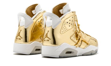 Air Jordan 6 Pinnacle Metallic Gold 854271 730 Sneaker Bar Detroit