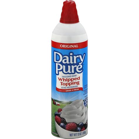Whipped Topping Original Dairy Pure 13 Oz Delivery Cornershop By Uber