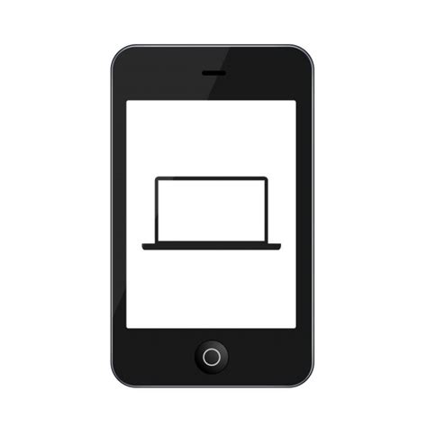 Vector Modern Smartphone Isolated On White Stock Vector Image By