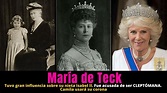 MARÍA DE TECK la abuela de la Reina Isabel II - YouTube