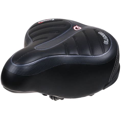 Extra Wide Comfy Cushioned Bike Seat Soft Padded Bicycle Gel Universal Saddle Us 8438470348919