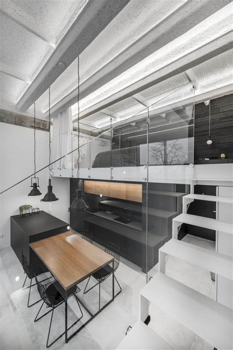 Gallery Of Minimalistic Industrial Loft Idwhite 13