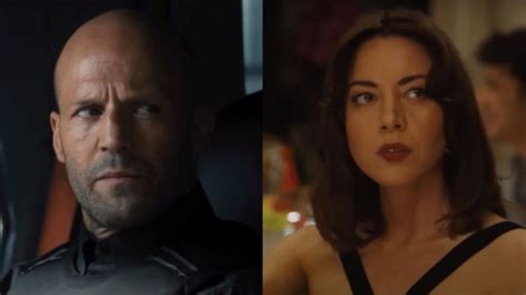 Jason Statham Is Starring In A New Movie With Aubrey Plaza Who Says She Went Full James Bond
