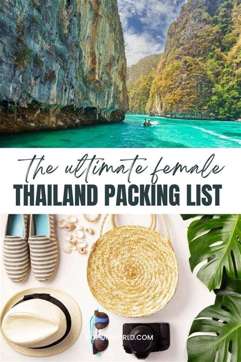 The Ultimate Travel Guide To Thailand Packing List
