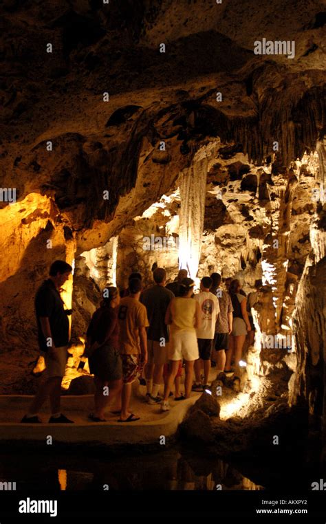 Hato Caves Underground Cavern Curacao Tourist Attraction Stalactites