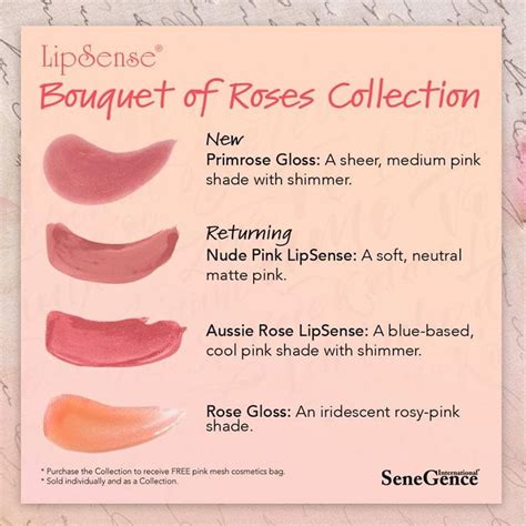Bouquet Of Roses LipSense Collection Limited Edition For Valentine S