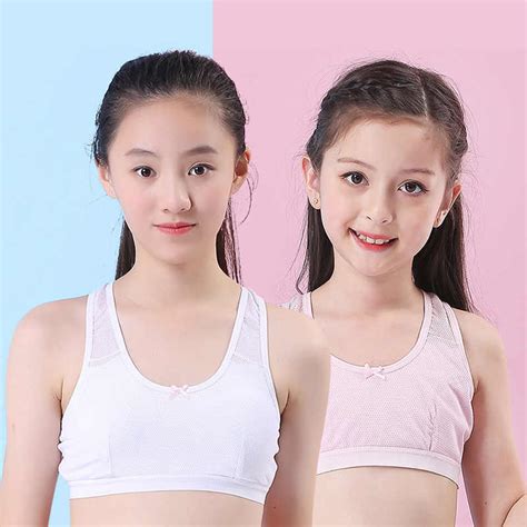 Summer Girl Training Soft Bra High Quality Sport Girl Bras For Teen