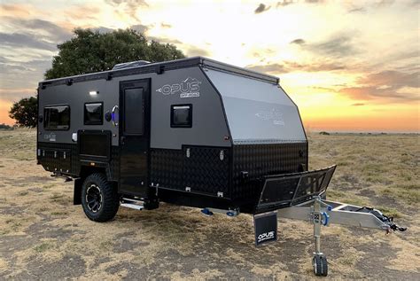 The Op Hybrid Caravan From Opus Is A Luxury Off Road Camper Men S Gear