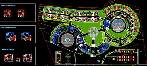 Tourism Ecolodge 2D DWG Design Full Project for AutoCAD • DesignsCAD
