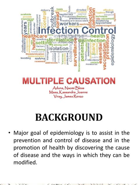 Multiple Causation Causality Epidemiology