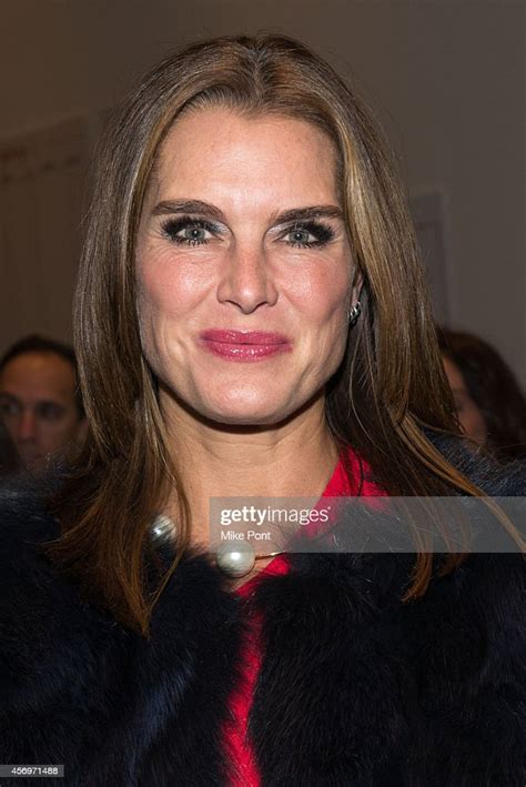 Actress Brooke Shields Attends The 2014 Take Home A Nude Event At