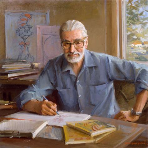 Portrait Of Theodore Geisel Dr Seuss Everett Raymond Kinstler