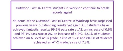 Home Outwood Post 16 Centre Worksop