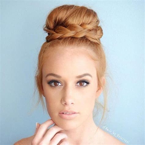 20 Volume Boosting Sock Buns Youll Love To Try Long Hair Styles Bun