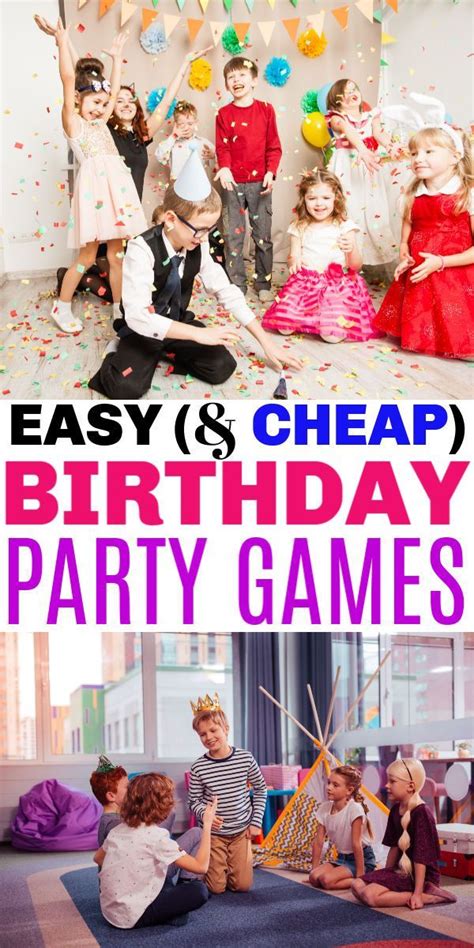 Easy Birthday Party Games For Kids Life Is Sweeter By Design Artofit