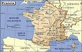 Mapa de Francia - Turismo.org