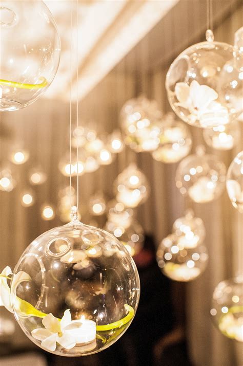 Hanging Glass Bubble Candles