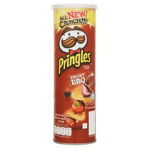 Pringles Smoky Bbq Potato Crisps 107g Asiansnacks