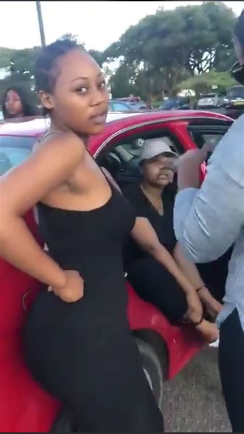 Wife Catches Husbands Side Chick Driving His Car Then This Happened