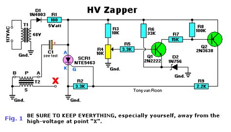 With the coil i use and. Circuit Diagram Electric Fence Energizer