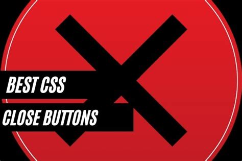 10 Best Css Close Buttons With Animations Wpshopmart