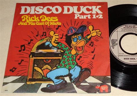Rick Dees 45ps Disco Duck 1976 Vg 408709990 Gntallis På Tradera