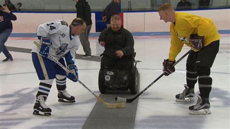 First Responders Play Hockey For Wounded Vets Bostons Wounded Vet Run