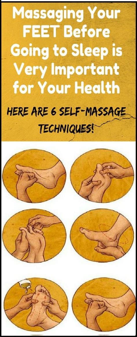 Massaging Your Feet Before Bed Is Very Important For Your Health Here