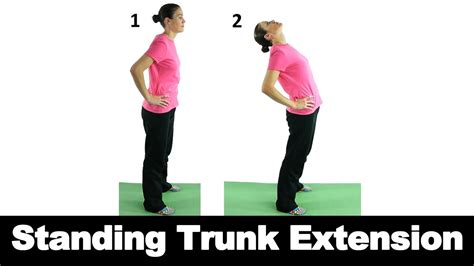 Standing Back Extension Stretch
