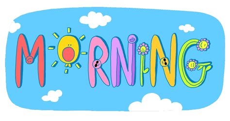 Greeting Good Morning Sticker By Buzzfeed Animation For Ios And Android
