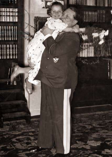 hermann goering with his niece 1938 b w photo