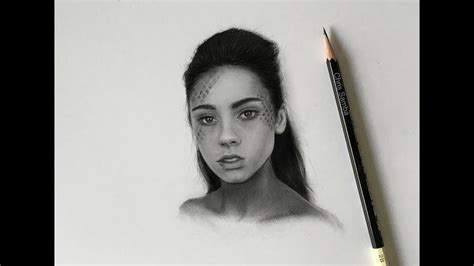 From basic shapes and each feature of the face, like the eyes, nose, mouth, etc. DRAWING A SMALL REALISTIC PORTRAIT - YouTube