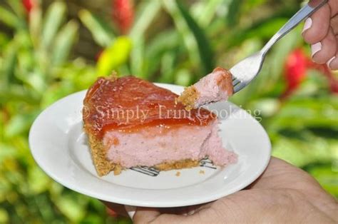 Sorrel Cheesecake Trini Food Culinary Desserts Trinidad Recipes