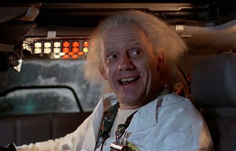 Great Character Dr Emmett Brown “back To The Future” Trilogy Go