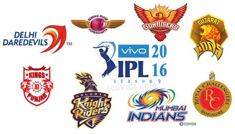 Indian Premier League 2016 List Of Vivo Ipl 2016 Teams And Players