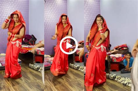 Watch Video Of Bhabhi Dancing On Gaj Ka Daman Goes Viral
