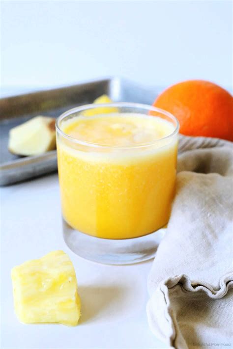 Pineapple Orange Juice Drink Delightful Mom Food
