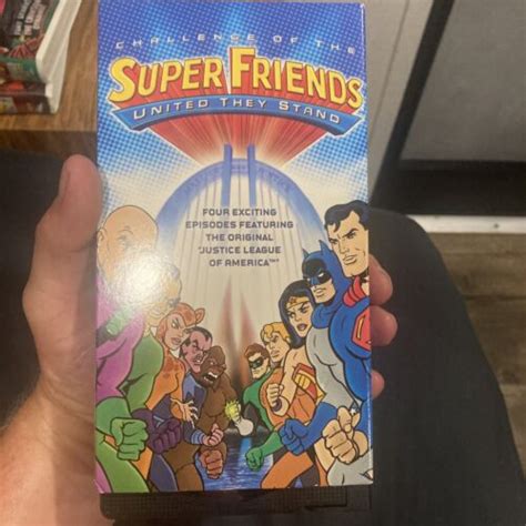 Challenge Of The Superfriends United They Stand Vhs 2003 Slip