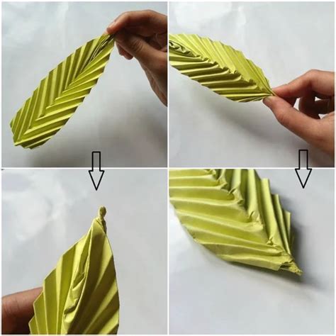 Diy Origami Leaf 3 étapes Avec Photos Instructables Chat Origami
