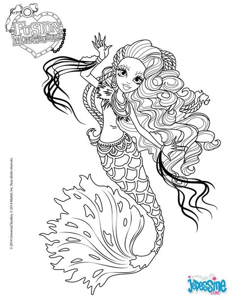 Sirena Von Boo Mermaid Coloring Pages Coloring Pages For Girls