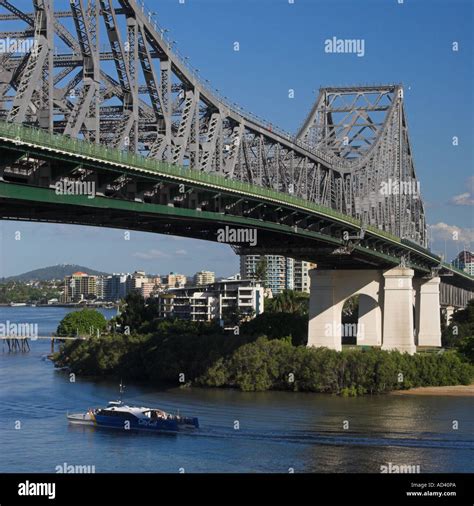 Story Bridge Over The Brisbane River Brisbane Australia Stock Photo Alamy