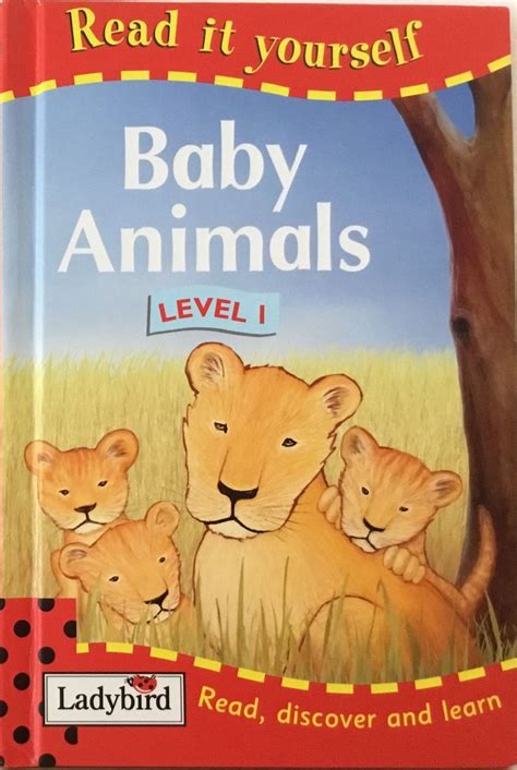 Ladybird Book Read It Yourself Series Level 1 Baby Animals Baby
