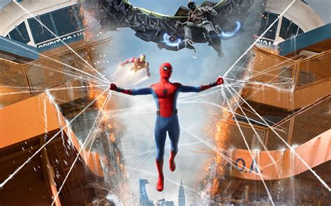 Spider Man Homecoming 4k 5k Wallpapers Hd Wallpapers Id 21400