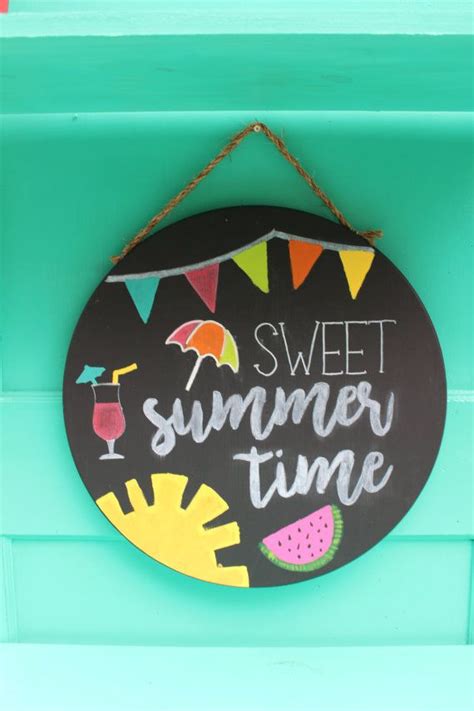 Summertime Chalkboard Art Summer Chalkboard Art Chalkboard Art