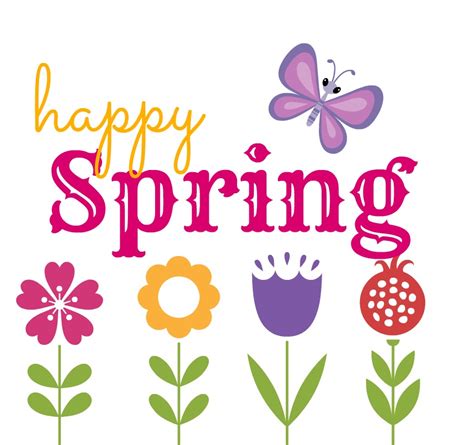 Free Download Happy First Day Of Spring Clip Art 874x822 For Your
